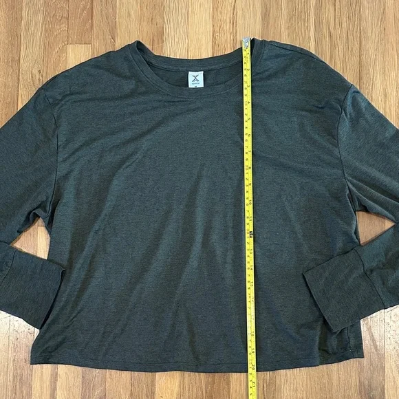 *last chance* Xersion | Women’s Dark Green Long Sleeve Active Top - Picture 4 of 11